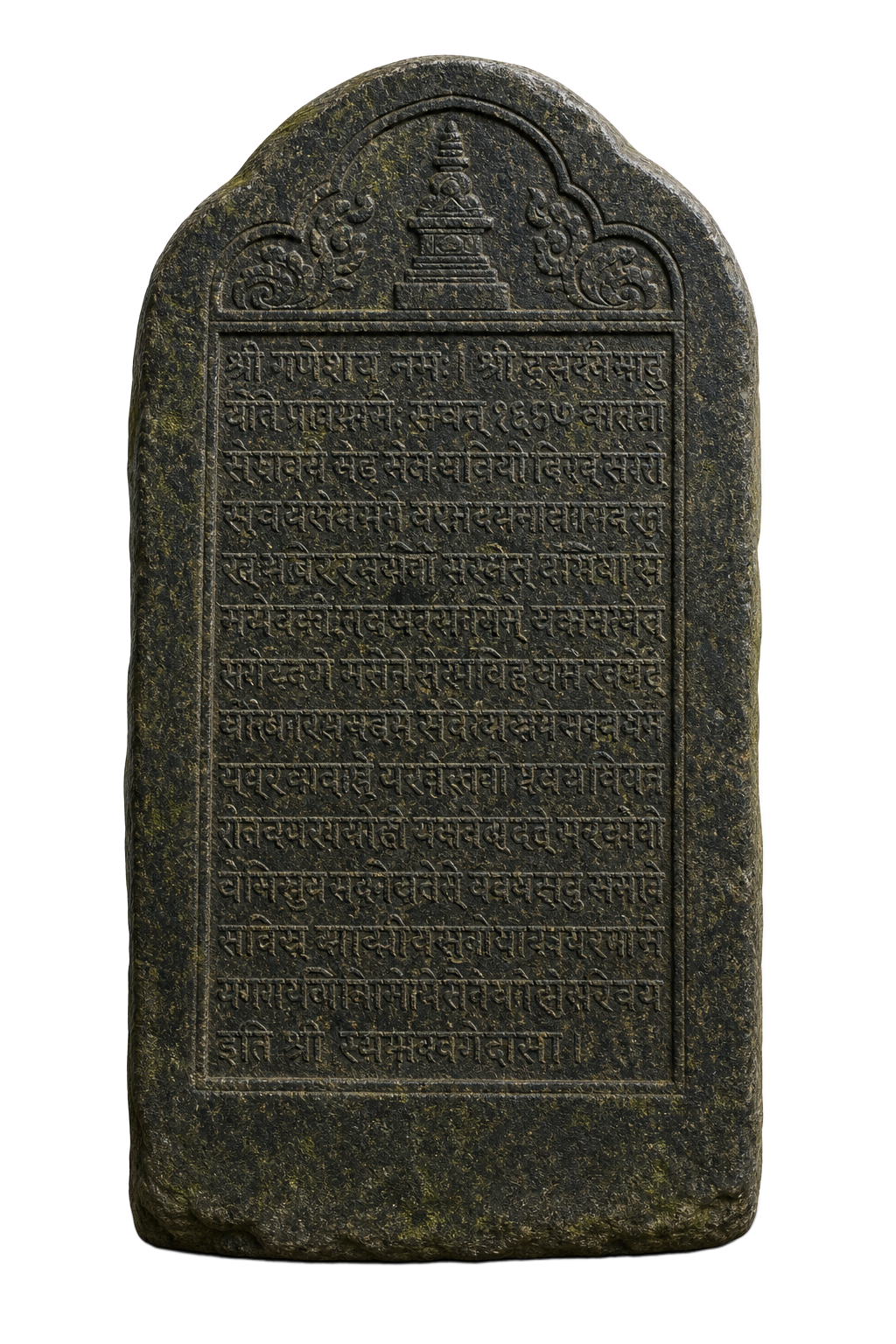 Patan Mul Chowk Stele